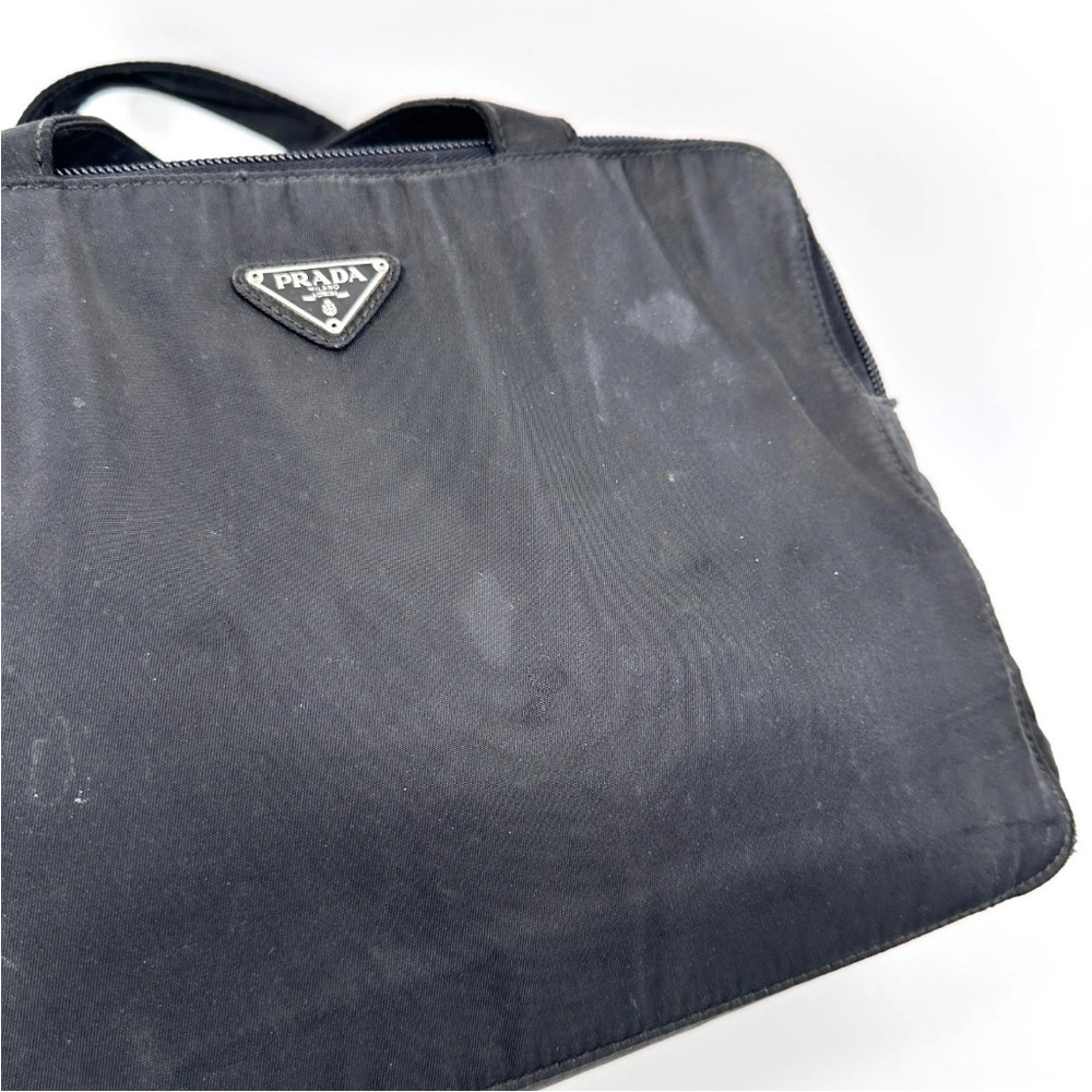 Prada Black Nylon Tote Bag - Picture 8 of 16